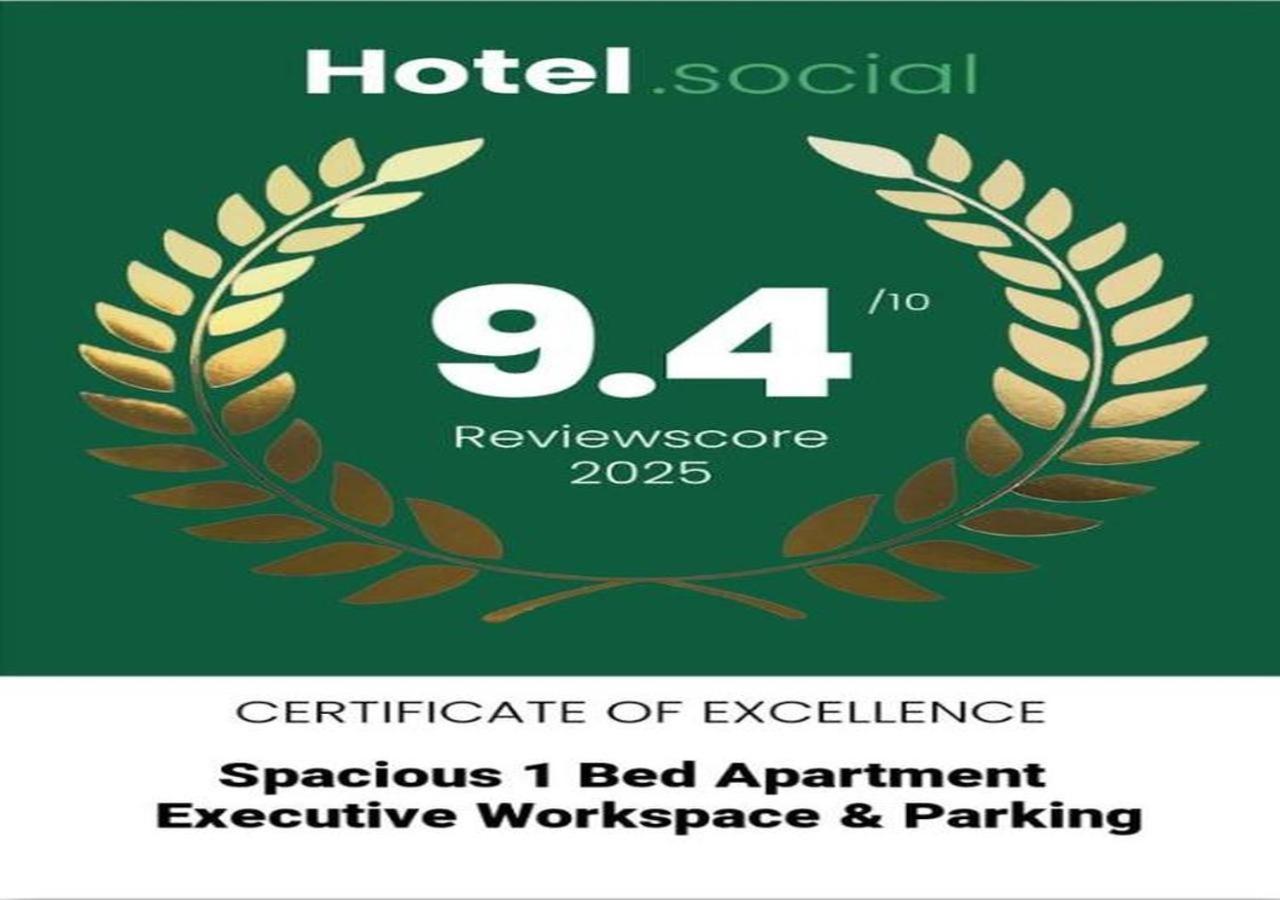 Spacious 1 Bed Apartment With Workspace, Coffee & Free Secure Parking Бірмінгем Екстер'єр фото